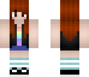 rainbow girl