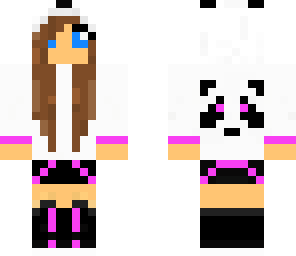 pink panda girl