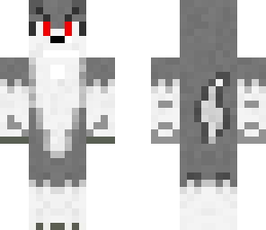 red eyes wolf