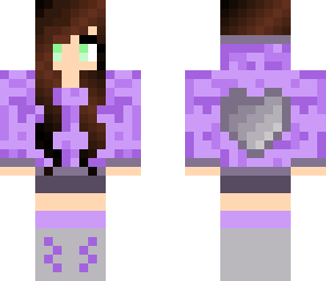 purple heart girl
