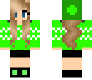 green girl