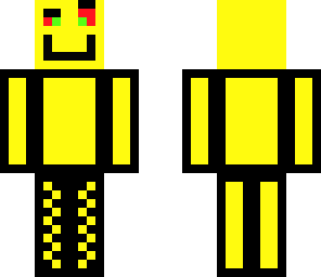 evil smiley face man