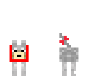 dog 2 with bow