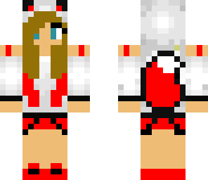 girl red fox