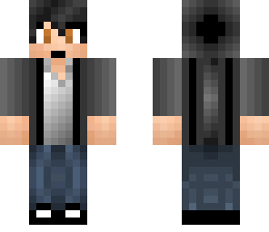 black shirt boy