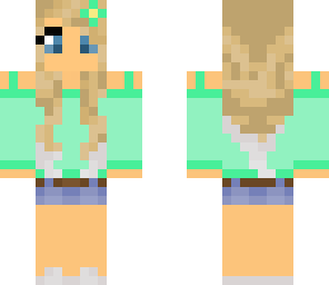 please make white hair girl base 