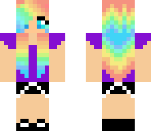 rainbow girl