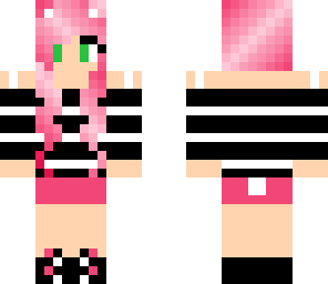 girl panda with tail