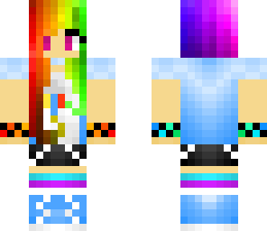 rainbow girl