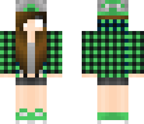 herobrine skater girl