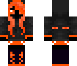 ender girl orange