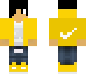 yellow nike teen