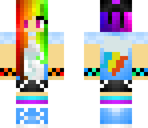 rainbow dash human girl
