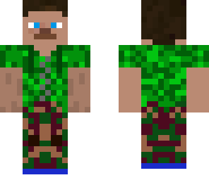 teen in camo pants