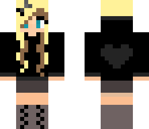 emo blonde girl