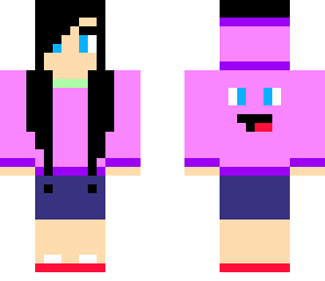 girl in pink