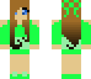 green girl