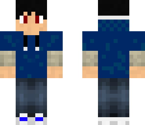 blue hoodie teenager
