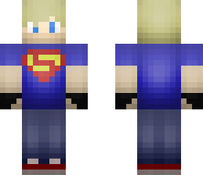 superman glitchy edit