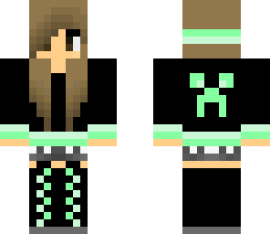 greeper girl mint