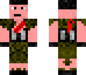 soldier under fire