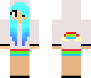 rainbow girl