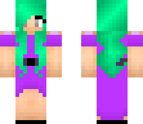 purple dress