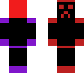 purple and red