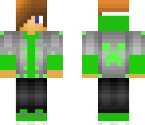 green creeper hoodie guy