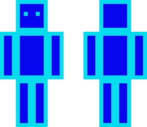 blue robot