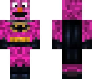 pink and purple elmo in batman skin 2