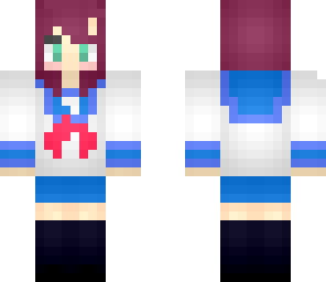 anime school girl