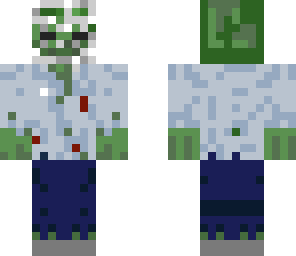 dave the zombie with troll mask