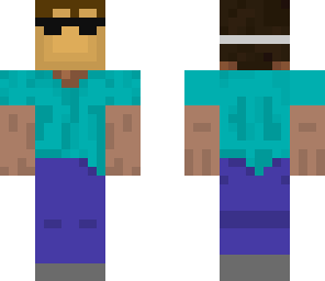 steve in sky mask