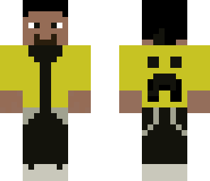 black-yellow steve