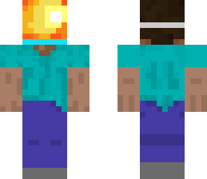 steve in a truemu mask