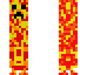hot coloured creeper