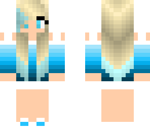 blue girl