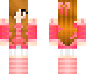 cute pink girl