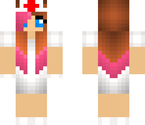 textured dip dye nurse