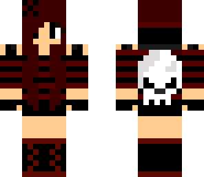 skull girl edit