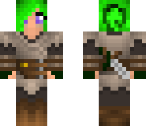 female green warrior fixed