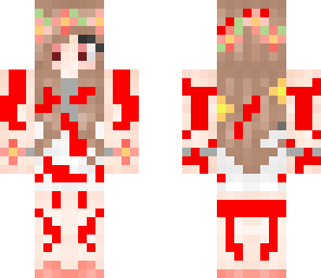 bloody flower girl