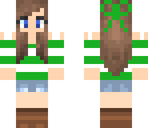 green girl