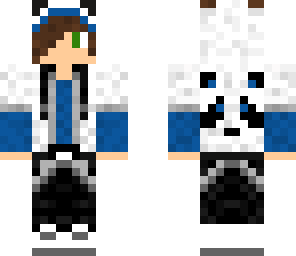 blue panda