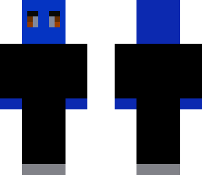 blue man