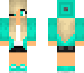 green gamer girl