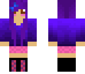 purple girl