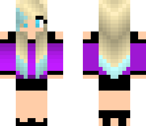 purple party girl