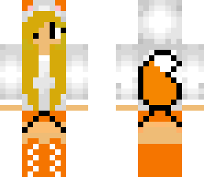 fox hoodie girl